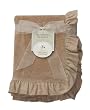 American Baby Company Organic Reversible Blanket, Mocha