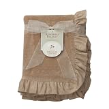AmericanBabyCompanyOrganicReversibleBlanket-Mocha