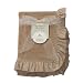 American Baby Company Organic Reversible Blanket, Mocha