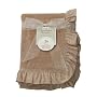 American Baby Company Organic Reversible Blanket- Mocha