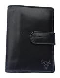 Black designer Soft Hide leather Credit card Holder by Kenneth Brownne