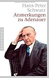 Produkt-Bild: Anmerkungen zu Adenauer