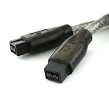 XO FireWire 800 Cable - 3m - 9 pin (male) to 9 pin (male) - IEEE 1394b (Compatible with MAC and PC) - 3 Metres PRO FusionXLS Cableby XO