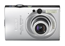 Canon PowerShot SD1100IS 8MP Digital Camera with 3x Optical Image Stabilized Zoom (Silver)