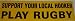 SUPPORT YOUR LOCAL HOOKER PLAY RUGBY BUMPER STICKER