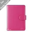 Acase(TM) Kindle Touch Leather Case (Hot Pink) for 4th Generation 6" Kindle Touch Wi-Fi/3G w/o Keyboard