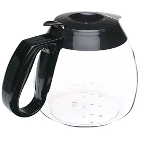 Click here to buy Cuisinart Black 12-Cup Replacement Carafe, Black by Cuisinart.