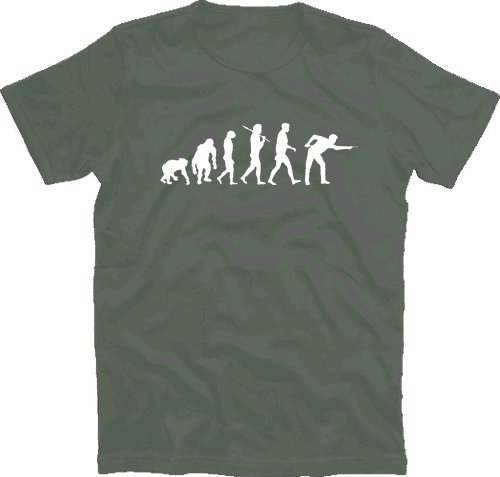Standard Edition SNOOKER BILLARD EVOLUTION T-Shirt Olive XL