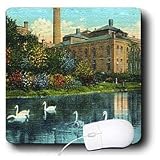Sandy Mertens Wisconsin - Laggon at Horlick Malted Milk Plant, Racine (Vintage) - Mouse Pads