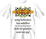 Produkt-Bild: Fun T-Shirt - T-Shirt: Vorbesitzer 40