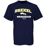 NCAA Russell Drexel Dragons Navy Blue Lacrosse T-shirt