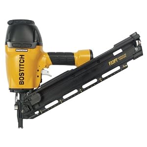 Bostitch F33PT 33-Degree Paper Tape Framing Nailer Metal Connector Nailer by 