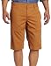 Generra Men's Twill Flat Front Short, Dull Gold, 30