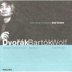 Divertimento/Serenade for Strings/(Ozawa)