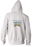 And On The 8th Day God Created SKATEBOARDS Adult Zippered Hooded (Hoody) Sweatshirt Fleece Jacket In Various Colors