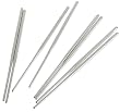 Global Decor Stainless-Steel Chopsticks, 4 Pairs