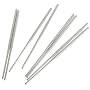 Global Decor Stainless Steel Chopsticks, 4 Pairs
