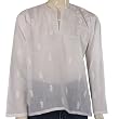 Dresses For Summer Mens Embroidered Kurta Cotton Shirt India Chest 44 inches (gck197)