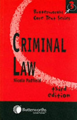 Criminal Law (Butterworths Core Texts)