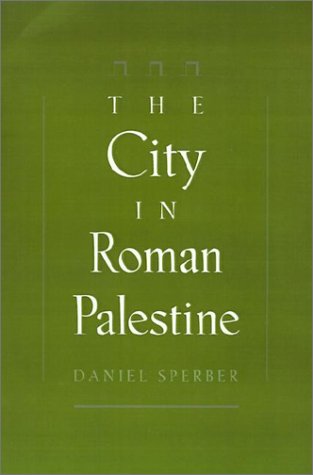 The City in Roman Palestine