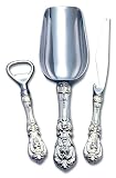 Reed & Barton Francis First 100 Year Anniversary Sterling Silver 3-Piece Bar Set