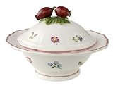 Villeroy & Boch Petite Fleur Cake & Cookies 6 1/4 small covered bowl
