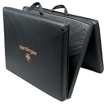 Harbinger 340400 3 Part Exercises Mat 2" x 24" x 60" (Black)