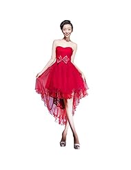 Sweetheart Knee Length Short 2015 Lace-Up Bridesmaid Dress 