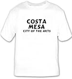 Costa Mesa: City Of The Arts T-shirt Large White
