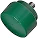 Nupla 15154 Tough Face QC Replaceable Tip for Impax Dead Blow and Quick Change Hammers, Green, 1.5" Diameter