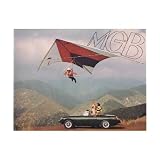 1976 MG MGB Sales Brochure Literature Book Piece by MG Tires Racing