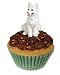 German Shepherd PupCake Dog Trinket Box - White