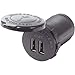 Blue Sea Systems 1045-BSS, Fast Charge - Dual USB Charger Socket Mount (Pack of 10 pcs)
