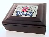 Buffalo Bills Wood Collectors Box with Logo