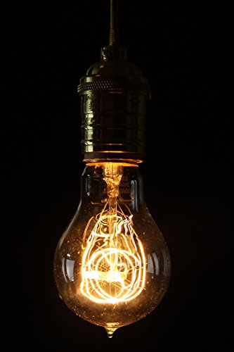 Vintage Antique Bulb 40w, Victorian Edison Style A19