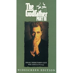 The Godfather, Part III (Widescreen Edition) [VHS]