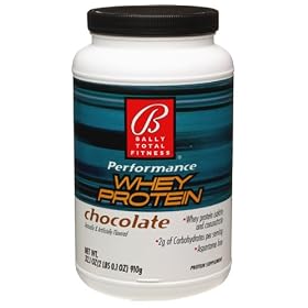 Bally Performance Chocolate Whey Protein Protein (1) 32.02-Ounce Container