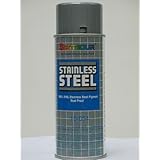 Stainless Steel Rust Protective Spray Paint - STAINLESS STEEL SPRAY 16 Oz. Can, 13 Oz. Net Wt