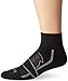 Balega Enduro Physical Training Quarter Socks for Men and Women (1 Pair) (2017 Model), Black, X-Large