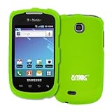 EMPIRE Neon Green Rubberized Hard Case Cover for T-Mobile Samsung Dart T499 ....