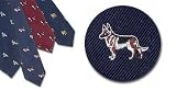 German Shepherd Tie (Men's Dog Breed Neck Tie)