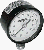 Merrill Mfg. PG200 Steel Pressure Gauge
