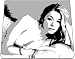 Laura Prepon Large Original Acrylic Painting On Canvas (Not a print) 3-Colour