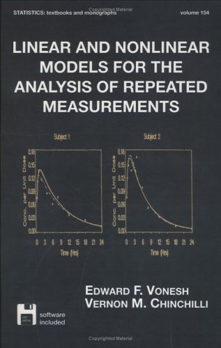 Linear and Nonlinear Models for the Analysis of Repeated Measurements (Statistics: a Series of Textbooks and Monogrphs)