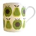 Orla Kiely Bone China Mug - Green Apples & Pears