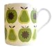 Orla Kiely Bone China Mug - Green Apples & Pears