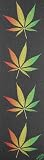 Mob Weed Leaf Rasta Grip 9x33 Single Sheet Skateboarding Griptape