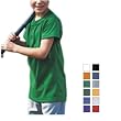 Badger - Youth Short Sleeve Henley - 2927