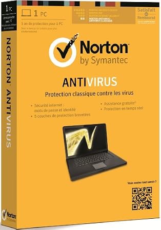 Norton antivirus 2013 (1 poste, 1 an)