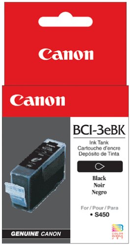 Canon BCI-3eBK Black Ink Cartridge (4479A003)